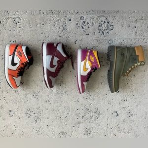 Retro 1’s , Dunks , Timbs 265 for all 4 obo